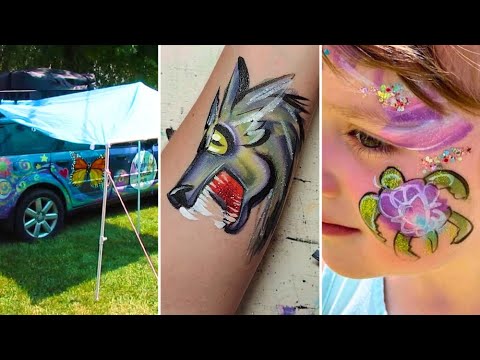 Видео: Оборотни и морские черепахи 🎨 Урок по аквагриму