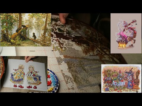 Видео: ЯРКИЙ ФИНИШ!!!/ЛУКАС "УТРО В СОСНОВОМ ЛЕСУ"/ЯРКИЙ СТАРТ/НОВАЯ СХЕМА/ВЫШИВКА КРЕСТИКОМ/АННА АНАНЧИК