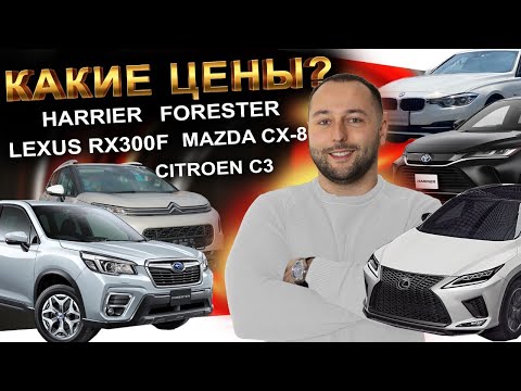 Видео: ВЫВОЗИМ ВСЕ АВТО ИЗ ЯПОНИИ❗️HARRIER❗️CX8❗️LEXUS❗️BMW❗️CITROEN❗️