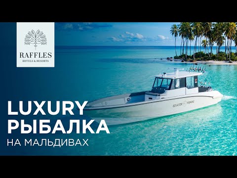 Видео: РЫБАЛКА В Raffles Maldives Meradhoo | Отдых для богатых на Мальдивах