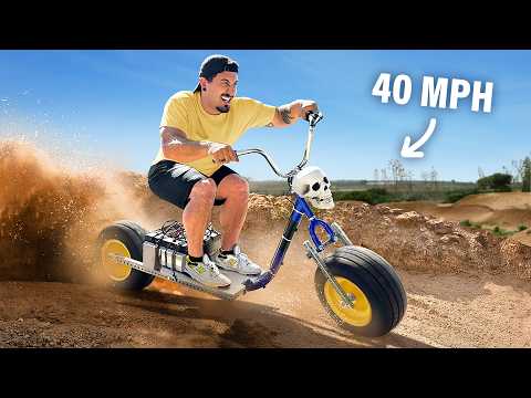 Видео: Я построил турбосамокат из мусора