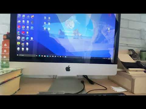 Видео: iMac конца 2009 г. На Windows.Дата и год очень важный.￼