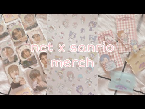 Видео: 🎀Распаковка мерча nct x sanrio | kpop merch unboxing