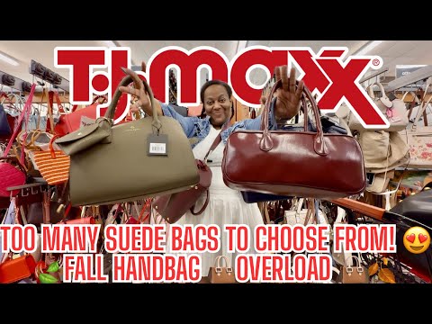 Видео: Покупка сумок TJ Maxx Suede 🍂👜 Множество стильных сумок по невероятно выгодным ценам!