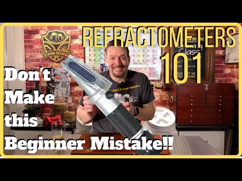 Видео: Как использовать рефрактометр — калибровка и когда его НЕ следует использовать