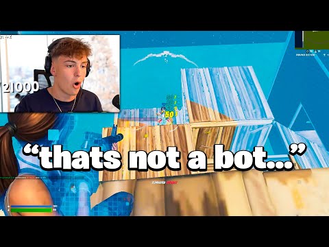 Видео: ведёт себя как бот... а потом смущает стримеров и профессионалов