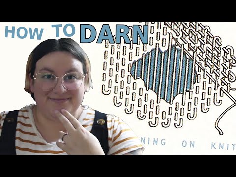Видео: Штопка носков: как зашить дырки в носках ручной вязки