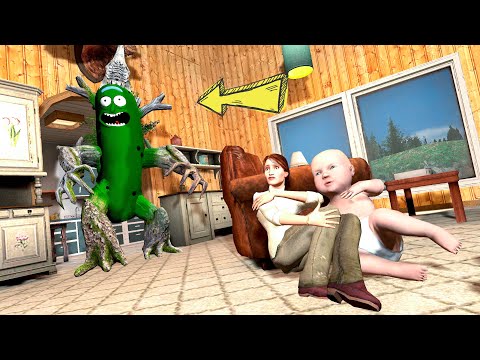 Видео: Мама Байқамай Қияр Құбыжық жасады!