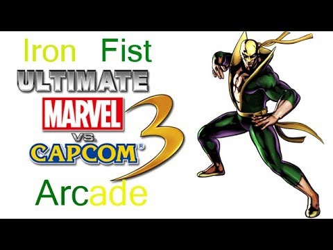 Видео: Ultimate Marvel VS Capcom 3 Arcade — Железный Кулак {и Команда Довольно Непопулярных Героев}