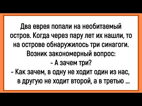 Видео: 🔥Как Два Еврея Попали На Необитаемый Остров! Сборник Смешных Анекдотов! Юмор! Позитив!