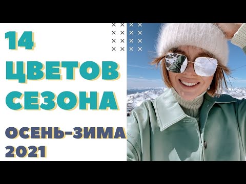 Видео: 14 ТРЕНДОВЫХ ЦВЕТОВ НА СЕЗОН ОСЕНЬ-ЗИМА 2021-22 | DARYA KAMALOVA