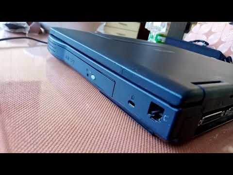 Видео: Ретро лаптоп HP OMNIBOOK XE2 - 1995г, работещ даже на батерия.