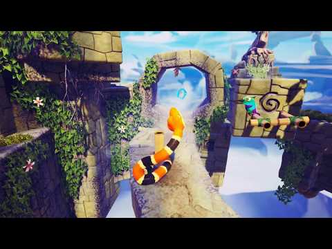 Видео: Snake Pass - Twister Tops - Прохождение (ПК)