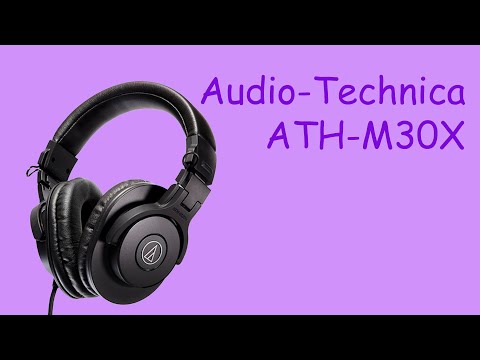 Видео: Наушники Audio-Technica ATH-M30X