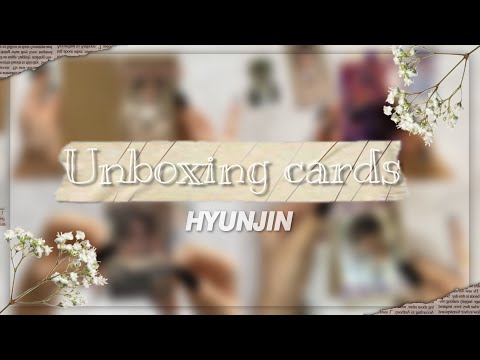 Видео: ♡ Распаковка карт stray kids🧋/unboxing k-pop cards stray kids ♡