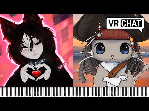 Видео: Как завоевать женские сердца! Пианист-чувак | VRChat