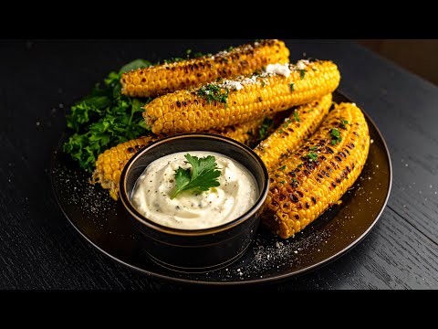Видео: Как приготовить вкусную пряную кукурузу🌽 в духовке: идеальная закуска!🔥