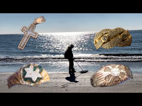 Видео: Gold Finds on the beach!!! We found gold! Пляжний пошук з металошукачем.