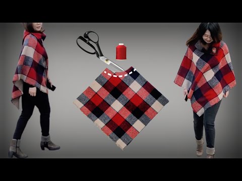 Видео: Фонд для начинающих. Сшить накидку очень легко.