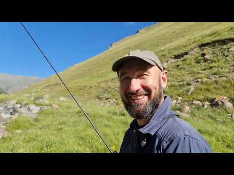 Видео: рыбалка в КБР # Trout fishing 🎣 # супер форель