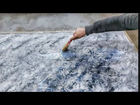 Видео: Сделал МРАМОР ИЗ ШПАКЛЁВКИ проще некуда и за копейки
