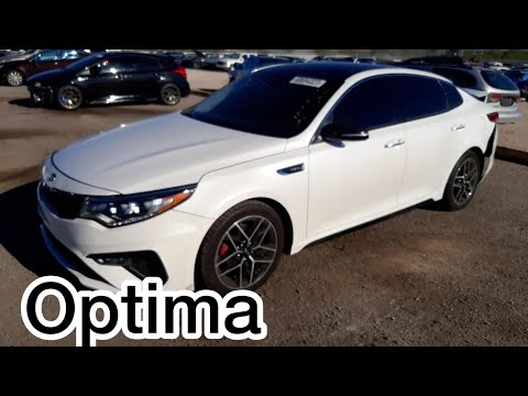 Видео: Аукцион Copart Kia Optima 2020 клиент барои фуруш харид.