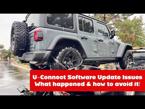 Видео: Проблема с обновлением ПО U-Connect на Jeep Wrangler 4xe | Потеря мощности