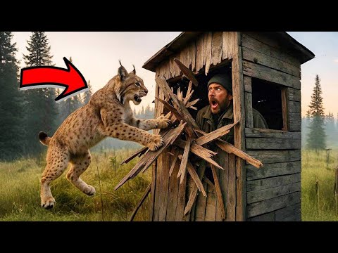 Видео: Рысь РАЗНОСИЛА хижину лесника в щепки... То, что вышло из леса следом, заставило его ПОСЕДЕТЬ!