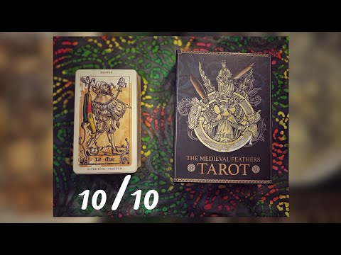 Видео: Таро Средневековых Перьев ~ Колода 10 из 10!