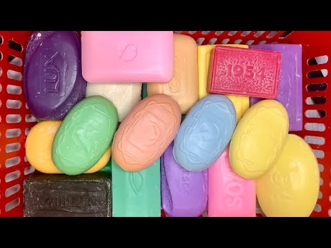 Видео: ASMR🔪Cutting dry soap 🎶Резка сухого мыла🔪🧼🩷💚🤎🤍💜❤️