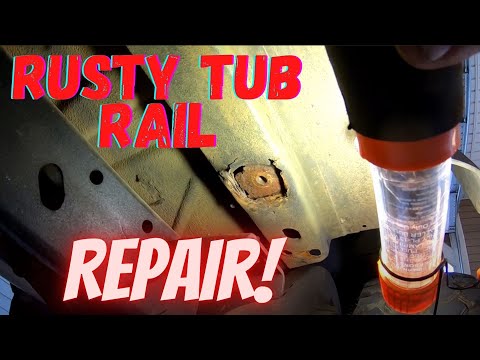 Видео: Ремонт ржавчины на креплении кузова Jeep Wrangler TJ 97 года!