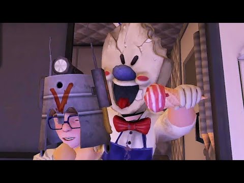 Видео: Мороженщик 3 секретная концовка ice scream 3