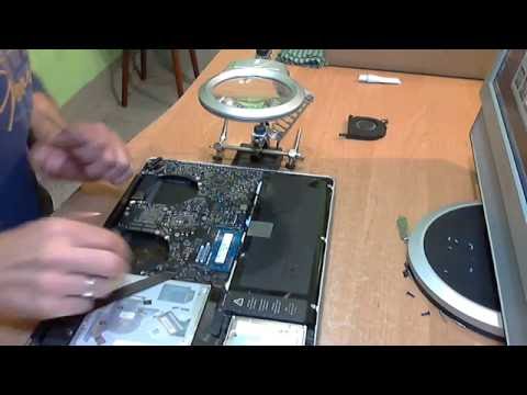 Видео: Ремонт Macbook pro белый экран.