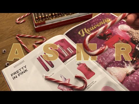 Видео: Самый лучший АСМР. Листаю новогодний каталог. Распаковка любимых конфет. Тихий голос, шёпот, таппинг