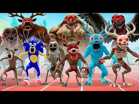 Видео: КТО САМЫЙ БЫСТРЫЙ ИЗ 99 НОЧЕЙ В ЛЕСУ? СОВЫ VS ОЛЕНИ В ГАРРИС МОД 99 Nights in the Forest Garry`s Mod