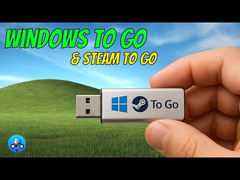 Видео: Windows 11 To Go. Windows 11 и Steam работают на USB-накопителе.