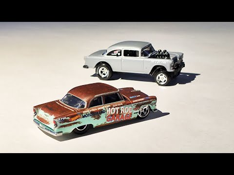 Видео: Обзор Hot  Wheels в гараже.Лучшая патина в 1:64!