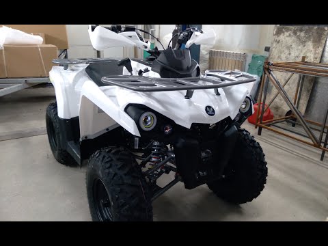 Видео: Часть 1 Сборка с нуля квадроцикла Mikilon Hammer 200L Pro White 2