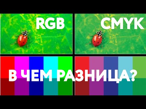 Видео: ЧТО ТАКОЕ RGB И CMYK? УЗНАЙ ЗА 2 МИНУТЫ!