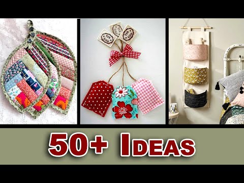 Видео: 50+ идей для лёгкого шитья, когда вам скучно | Издание для кухни и ванной