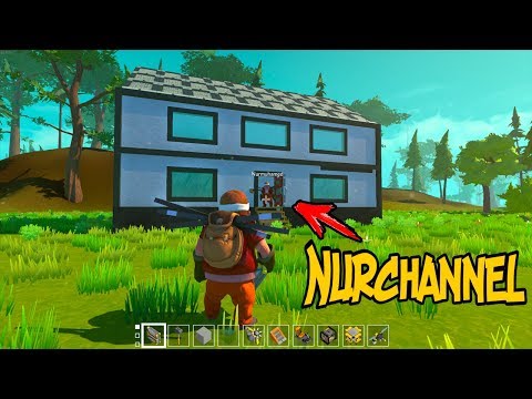 Видео: NurChannel екеуміз әдемі үй соқтық - Scrap Mechanic