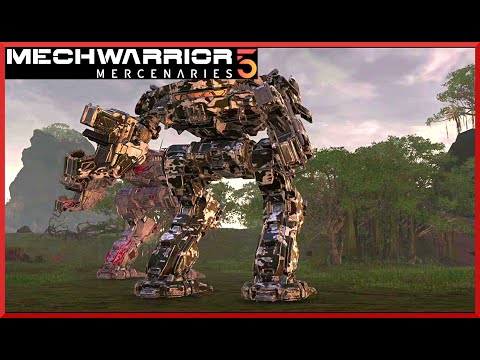 Видео: Mechwarrior 5 Mercenaries. Установил все DLC, начинаю разбираться.
