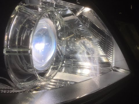 Видео: Mercedes-Benz W212 очистка фар изнутри headlamp cleaning from inside