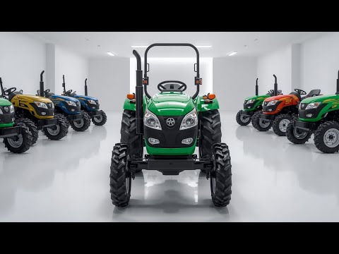 Видео: Мини-тракторы из Китая 25–40 л.с. 4WD | Полный обзор и возможности | United Info Car