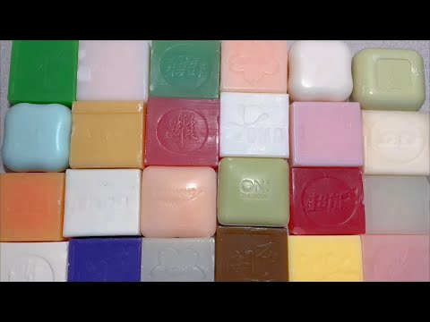 Видео: ASMR Soap cutting | Soap Carving|Резка мыла | ASMR