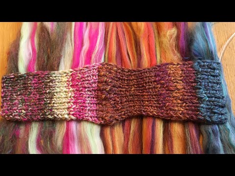 Видео: Мастер-класс по прядению пряжи | N11 Арт пряжа ч. 2 Цвет