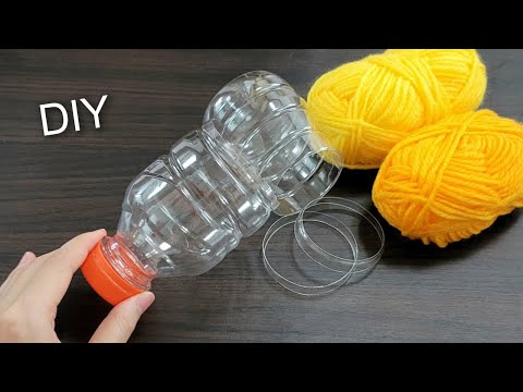 Видео: НЕВЕРОЯТНЫЙ!! Как заработать на пластиковых бутылках и пряже в домашних условиях