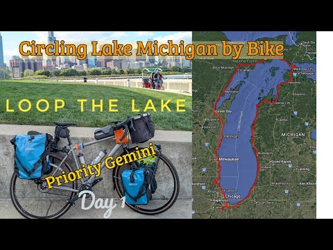 Видео: Loop the Lake - Эпизод 1 (велосипедный тур вокруг озера Мичиган)