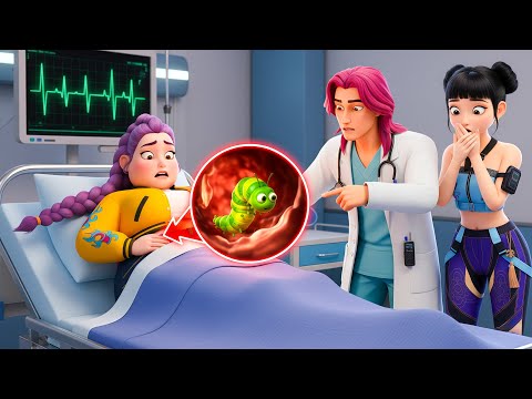 Видео: Преображение в стиле KPop Demon Hunters: история Руми — Червь внутри неё 🐛 | Официальное музыкаль...