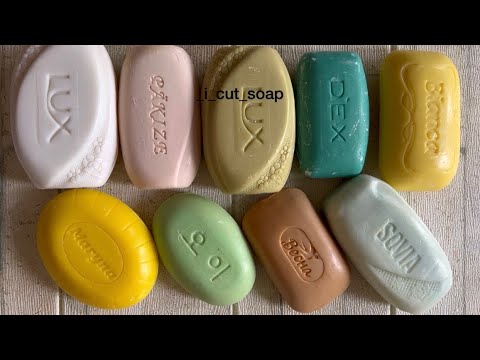 Видео: ASMR cutting dry soap/soap carving/relax video/резка сухого мыла